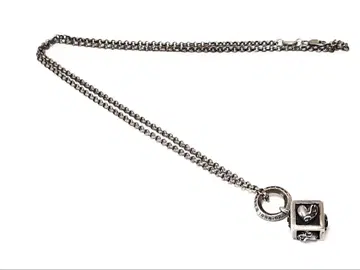 하트 참 목걸이 실버 925