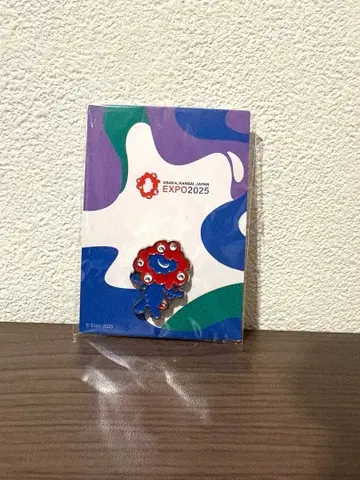 오사카 간사이 엑스포 핀 배지 색상 추가 미야쿠미야쿠 방긋 기념 티켓