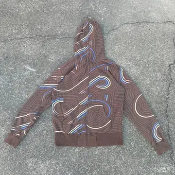 BILLABONG 브라운 후드 맨투맨 L