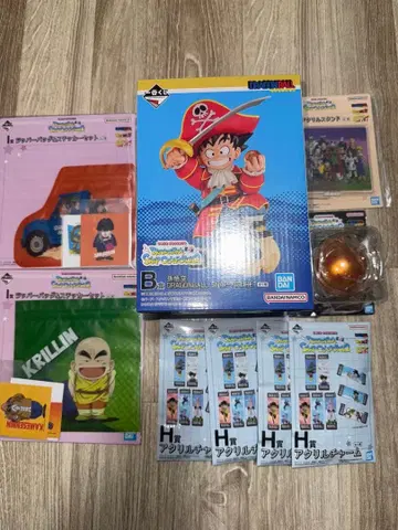 드래곤볼 1번 복권 스냅 컬렉션 2 B상 손오공, 사성구, 하위상