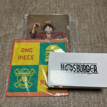 원피스 모스버거 콜라보 세트
