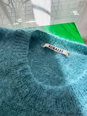 AURALEE BRUSHED SUPER KID MOHAIR KNIT 3