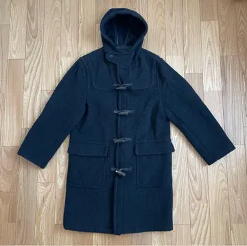 미사용품 남성용 더플 코트 다크 그레이 M