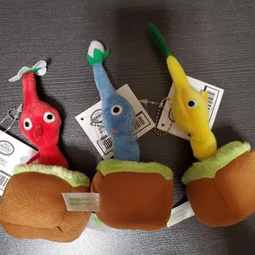 피크민 뽑기 봉제 인형 마스코트 컴플리트 세트