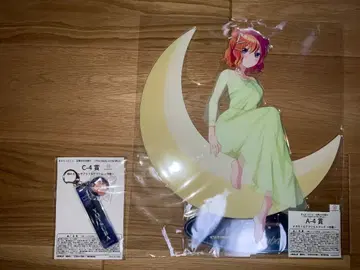 5등분의 신부 캬라토 복권 A-4상 C-4상 아크릴 스탠드 네잎