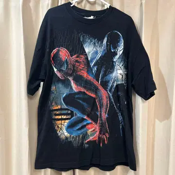 스파이더맨 3 무비 셔츠 XL