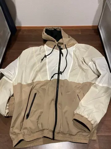 BEAMS HEART 마운틴 파카 M 베이지 화이트