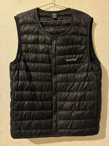 mont-bell 블랙 다운 베스트 M