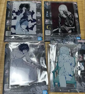 제일복권 DEATH NOTE G상 아크릴 스탠드 4종 세트 데스노트