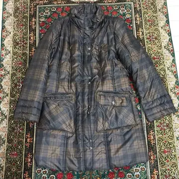 레리안 코트 다운 체크