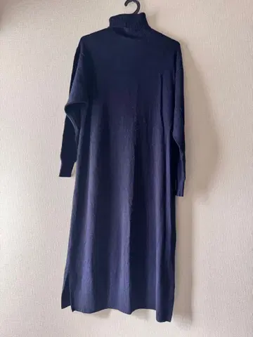 MACKINTOSH PHILOSOPHY 캐시미어 혼방 양모 네이비 원피스