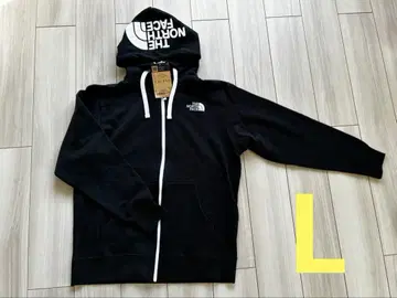 THE NORTH FACE 블랙 집업 후드티 L