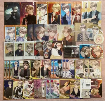 스타마이 히야마 타카오미 종이류 캔뱃지 세트