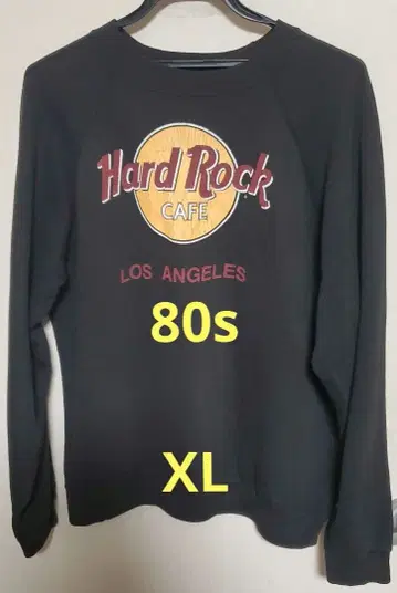 Hard Rock Cafe 80s 트레이닝복 XL 블랙