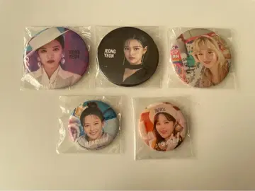 TWICE 정연 캔뱃지 세트