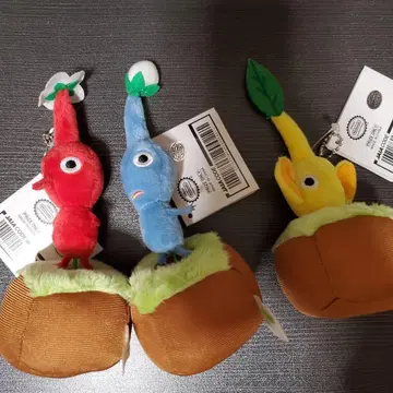 피크민 뽑기 봉제 인형 마스코트 컴플리트 세트