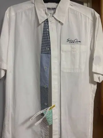 S.P.A.C.O.M. 반팔 셔츠 화이트