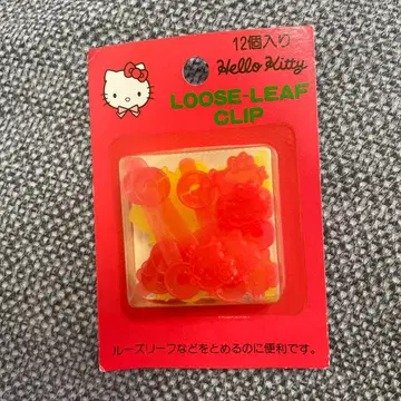 당시물 헬로키티 루즈 리프 클립 1995