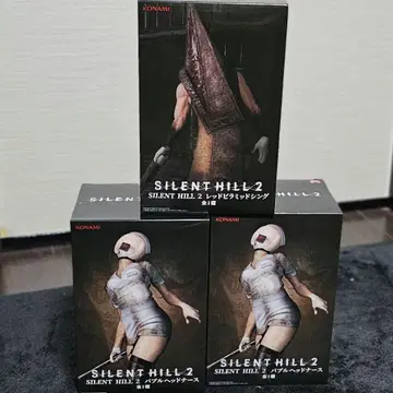 사일런트 힐 2 레드 피라미드 싱 버블 헤드 간호사 피규어 세트