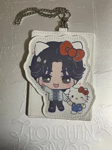 SEVENTEEN 산리오 세부치 키티 준 패스 케이스