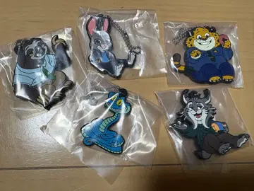 데포라바! 주토피아2 키링 5종