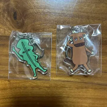 히가시마루 키링 2개 세트 마츠자카 군 와카베 군 덤 포함 소