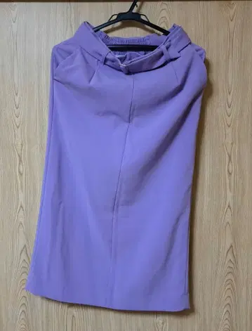 MK MICHAEL KLEIN 펜슬 스커트 38 퍼플