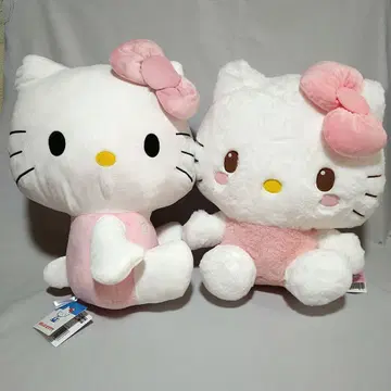 헬로키티 BIG 봉제 인형 2종 세트