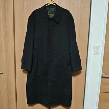 캐시미어 100% 블랙 스텐카라 코트?