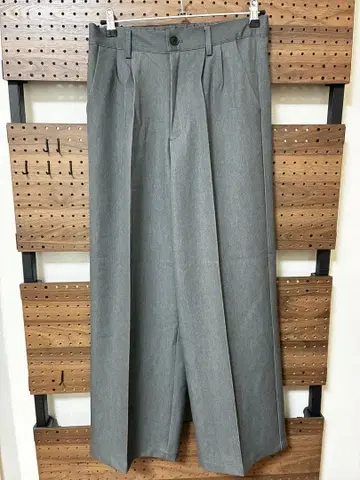 CLEL 프라임TR 세미 와이드 턱 슬랙스