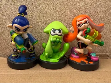 스프라툰 amiibo 보이, 오징어, 걸