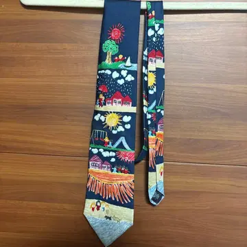 세이브 더 칠드런 실크 넥타이