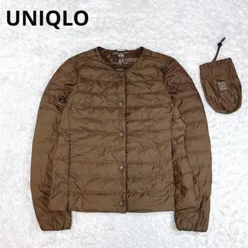 새상품급 유니클로 울트라 라이트 다운 컴팩트 자켓 다크 브라운 S