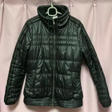 아디다스 다운 자켓 블랙 점퍼 L 패딩 자켓