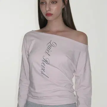 MUSINSA CRANK 오프숄더 탑 핑크