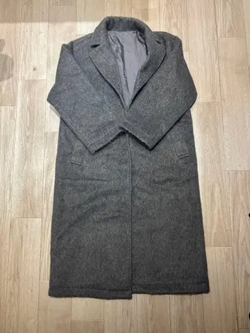 그레이 롱 코트