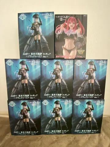 AMP+ 키타가와 마린 피규어 블랙 로베리아ver. 세트