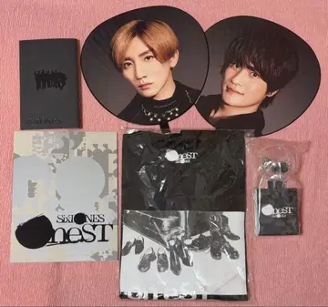 [ 미사용 새상품 ] SixTONES OneST 롱T 세트