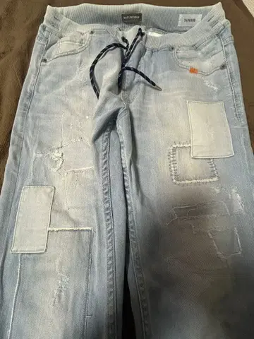 베이플로우 데님 팬츠 이지 리페어 가공