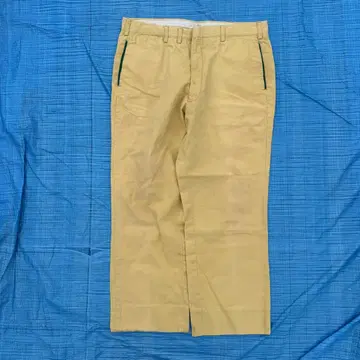 60s 70s 코튼 네프풍 팬츠 치노 팬츠 투톤 슬랙스