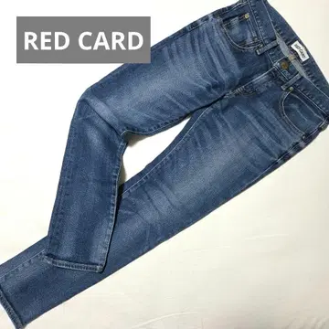 RED CARD 블루 데님 사이즈 23