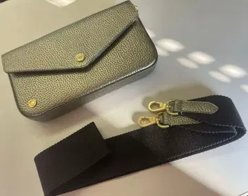 ADMJ 모바일 파우치 건메탈