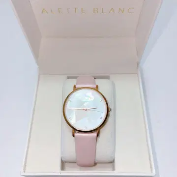ALETTE BLANC 핑크 손목시계 여성용