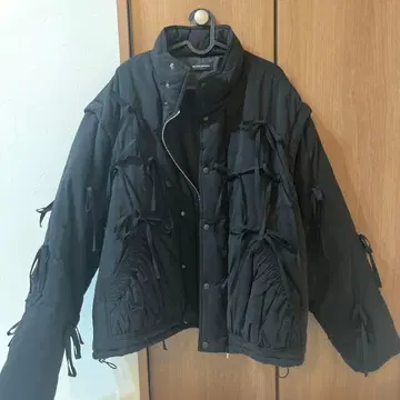 maisonspecial 2way 리본 버퍼 자켓