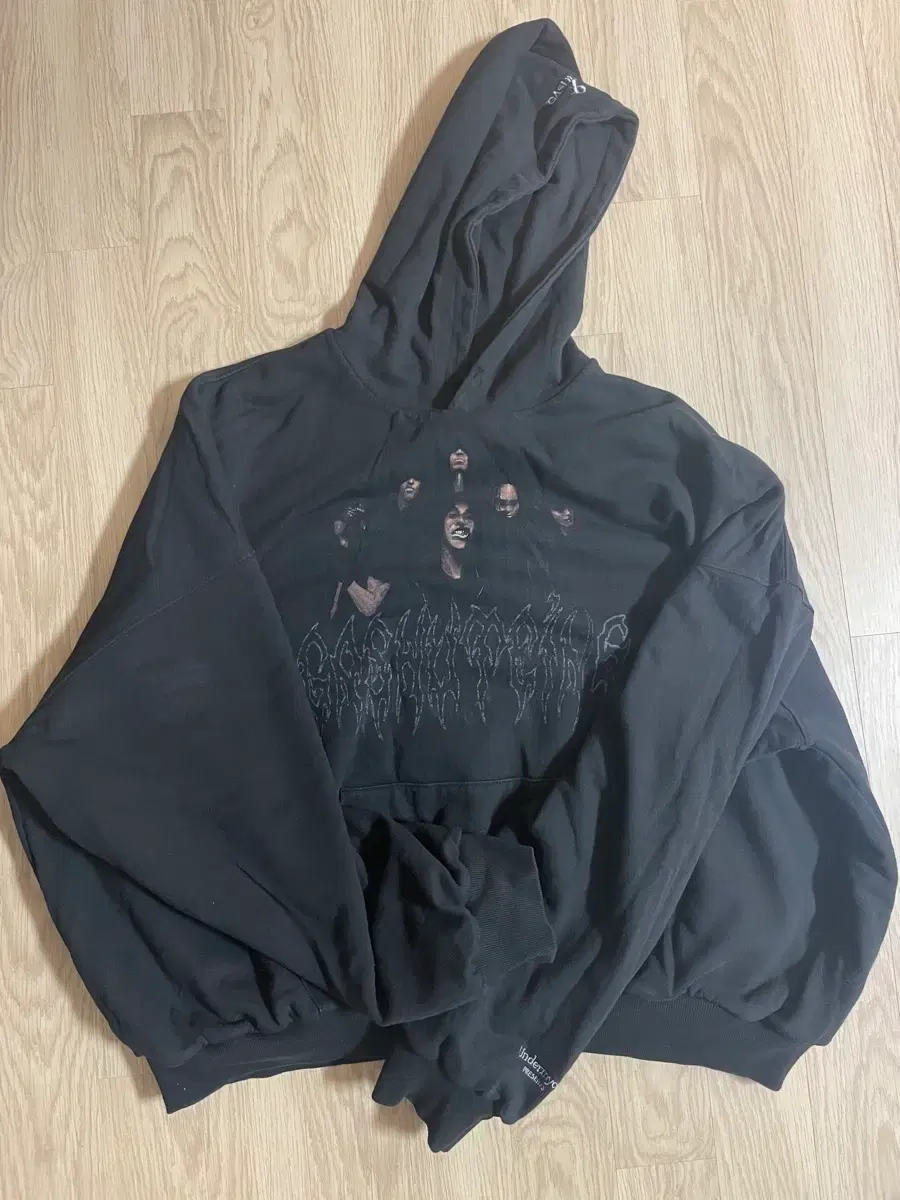 PROJECT GR | 프로젝트지알 [1] Project GR 3-Layered Hood Top Black #그레일즈,#코인서울,#프로젝트gr,#아이돈워너셀,#어나더유스  on Bunjang Global Site.