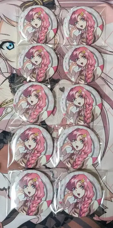 건담 SEED FREEDOM 캔뱃지 라크스 10개