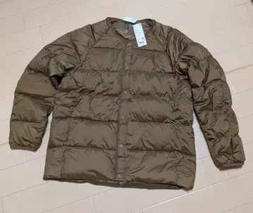 UNIQLO 리사이클 다운 자켓 XL 브라운