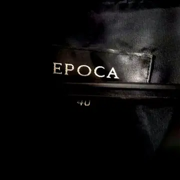 EPoca 다운 자켓 코트 블랙 사이즈 40