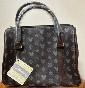 디즈니 미키마우스 패턴 모노그램 보스턴 백