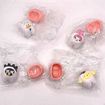 산리오 캐릭터즈 다 같이 되자! 치아 4종 세트